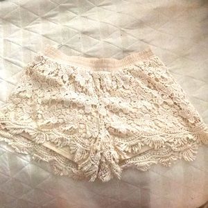 Laced shorts